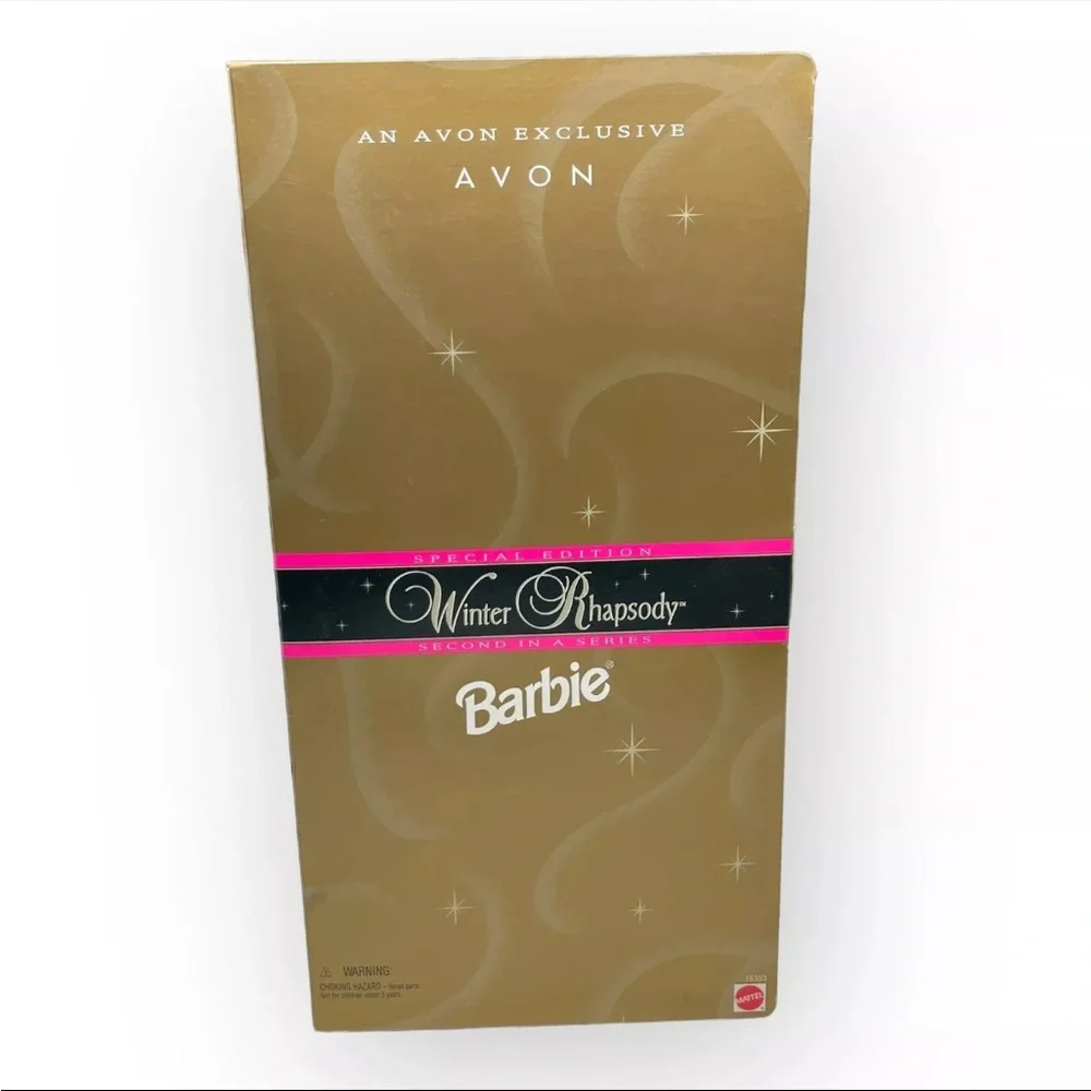 WINTER RHAPSODY 1996 Barbie Doll Avon Exclusive Special Edition Mattel NIB